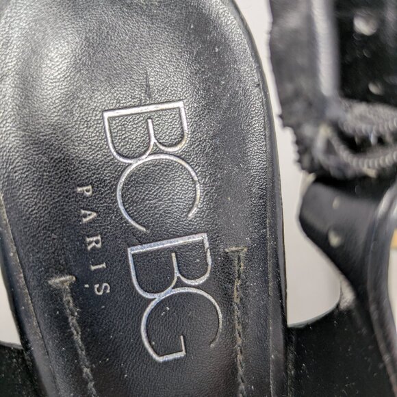BGBG Black Platform Heel Strap, Size 8 - Picture 6 of 8